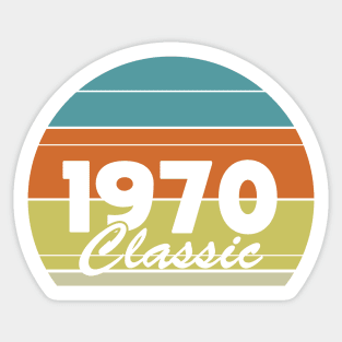 1970 Classic Retro Sticker